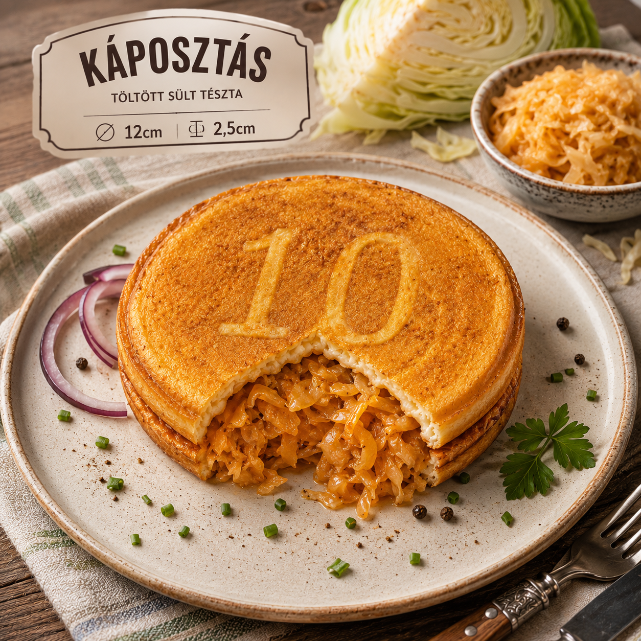 Káposztás tallér