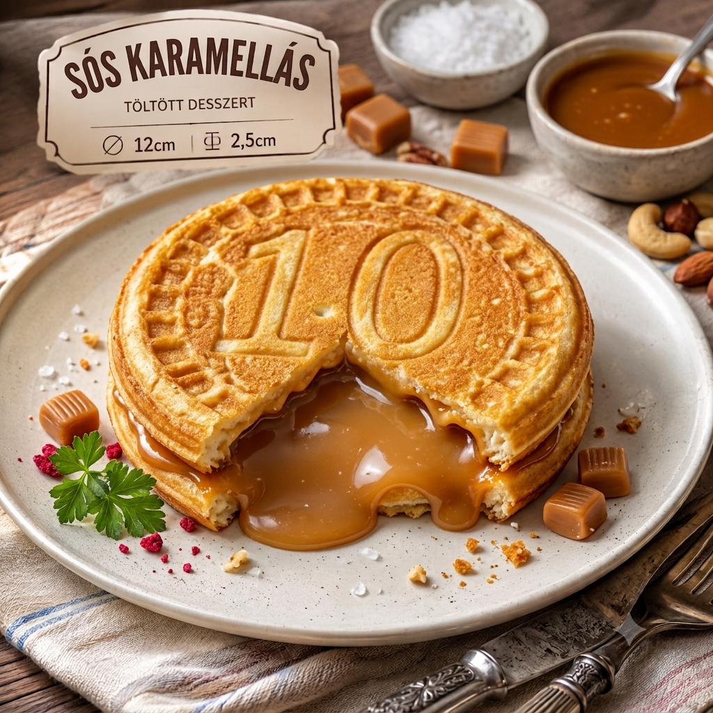 Sós karamellás tallér